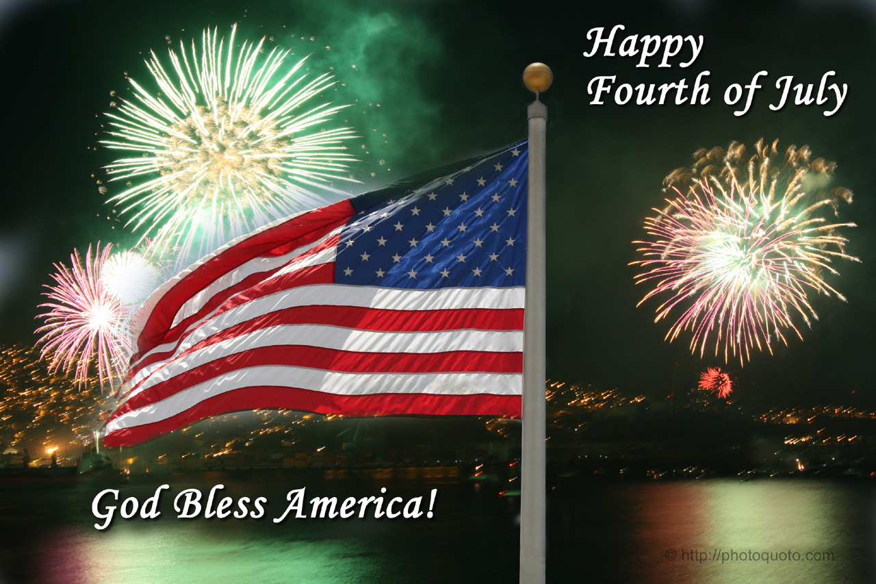 107194-Happy-Fourth-Of-July-God-Bless-America - Visions Design Center